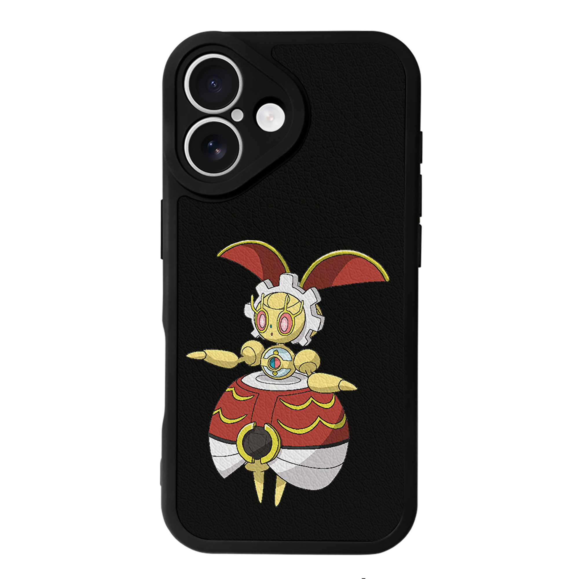 （画像用） ポケットモンスター Pokémon 【iPhone 16シリーズ対応】シリコンスマホケース（レザー調） 材質：シリコン